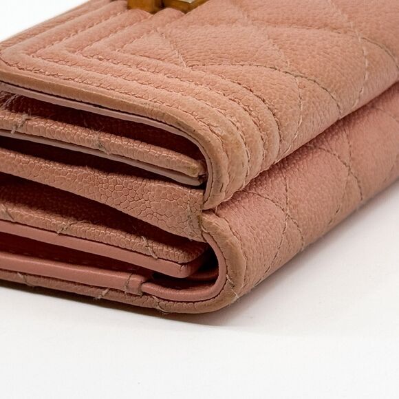 Chanel Boy / Matelasse Trifold Wallet #156861C44B - Picture 9 of 15